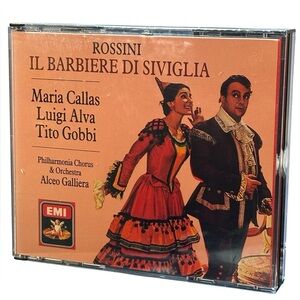 Maria Callas - Il Barbiere di Siviglia CD | EMI | Luigi Alva Tito Gobbi Galliera
